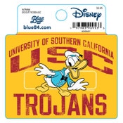 USC Trojans Donald Duck Out The Box Disney Sticker